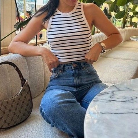 کراپ حلقه ای راه راه هانیل
